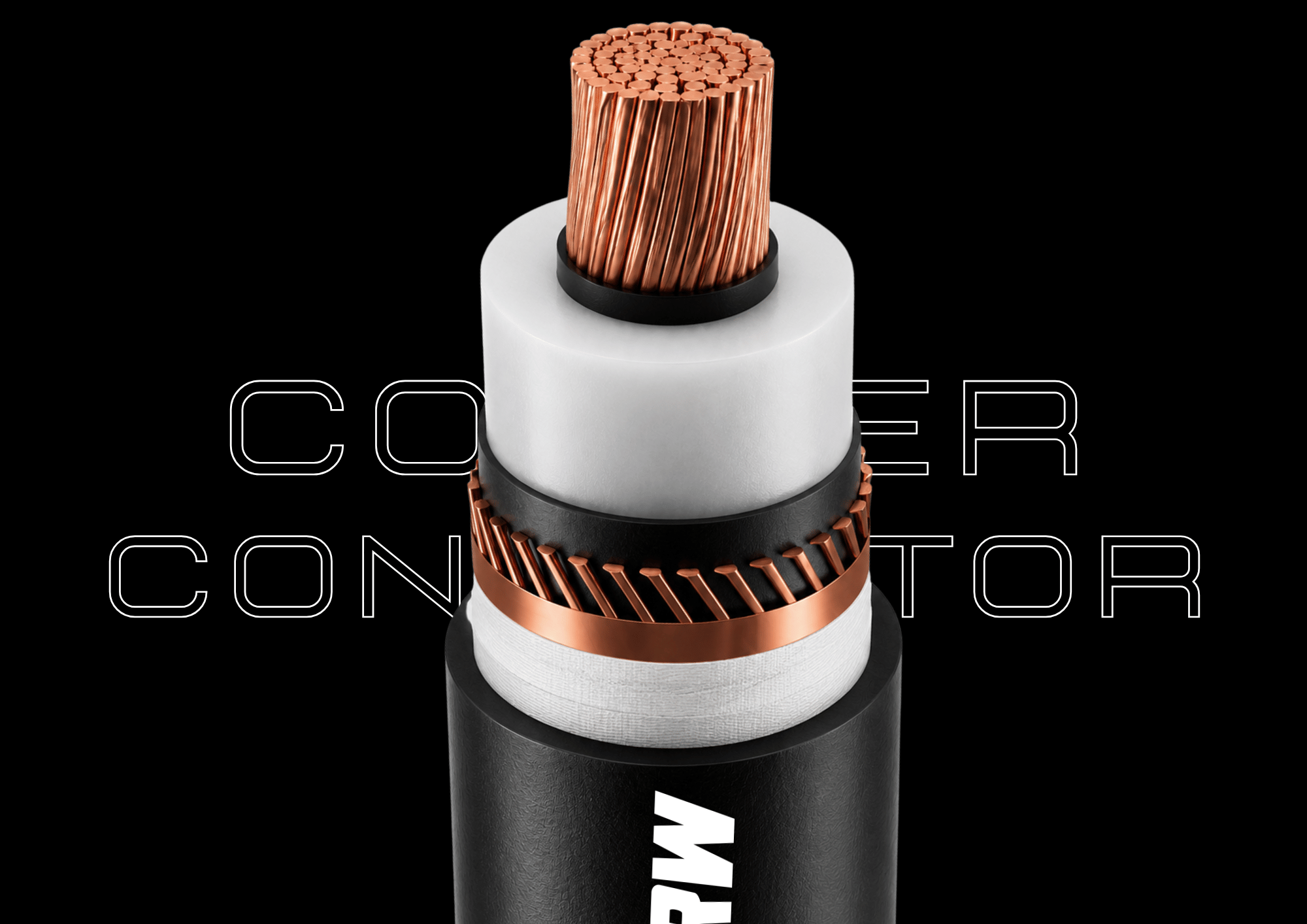 Copper conductor cable